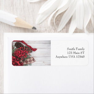 Pine & Holly Collection Label