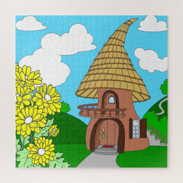 Pine House Jigsaw Puzzle (Vertical)