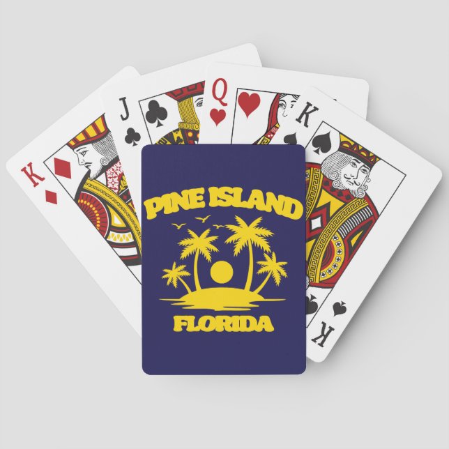 Pine Island Florida Poker Cards (Back)
