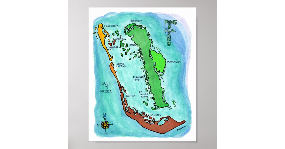 Pine Island Map 