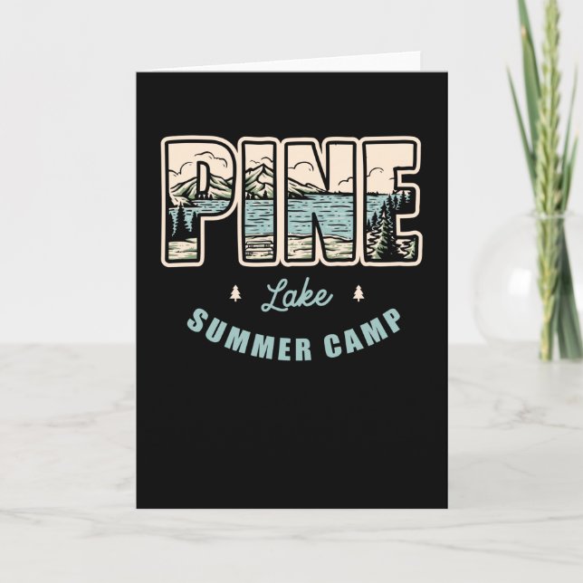 Pine Lake Card (Front)