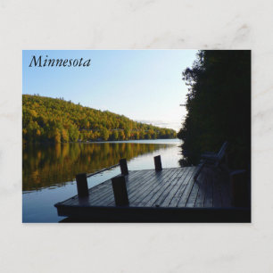 Pine Lake Minnesota Dockside Postcard