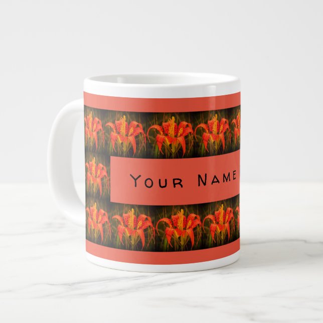 "Pine Lily" Personalized Specialty Mug (Front Left)