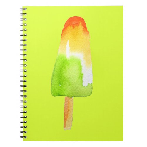 Pine Lime popsicle pop art cute food Notebook