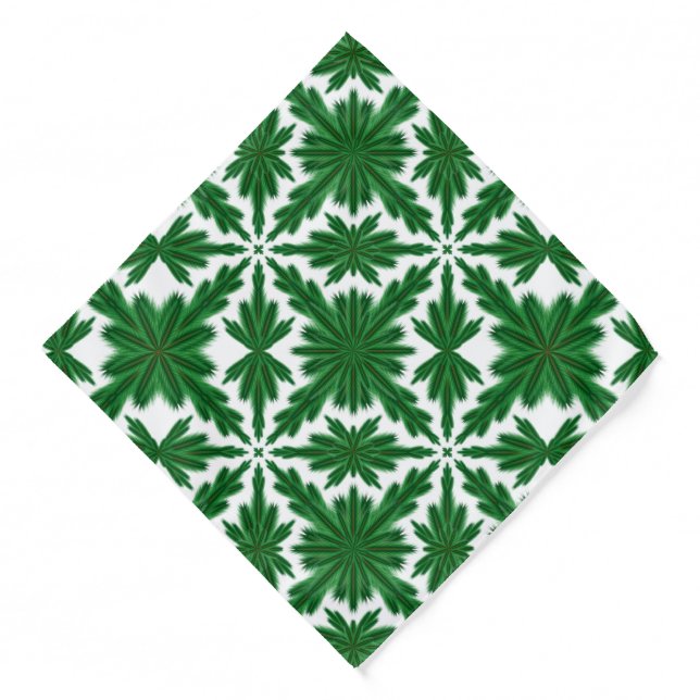 Pine Mandala Bandana (2 sizes) (Front)