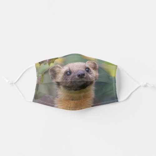 Pine Marten on the Look Out Adult Cloth Face Mask