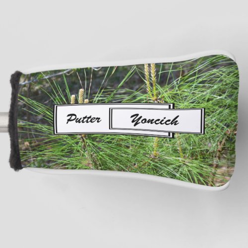 Pine Needles by Kenneth Yoncich Golf Head Cover