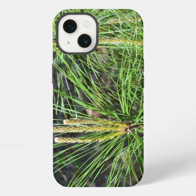 Pine Needles by Kenneth Yoncich Iphone Case (Back)