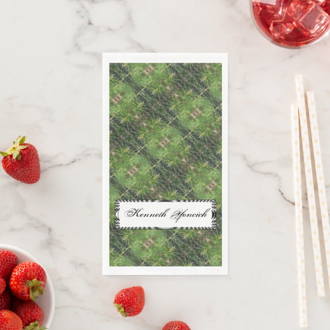 Pine Needles by Kenneth Yoncich Paper Guest Towels (Insitu)