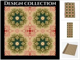 Pine needles & Lace Pattern