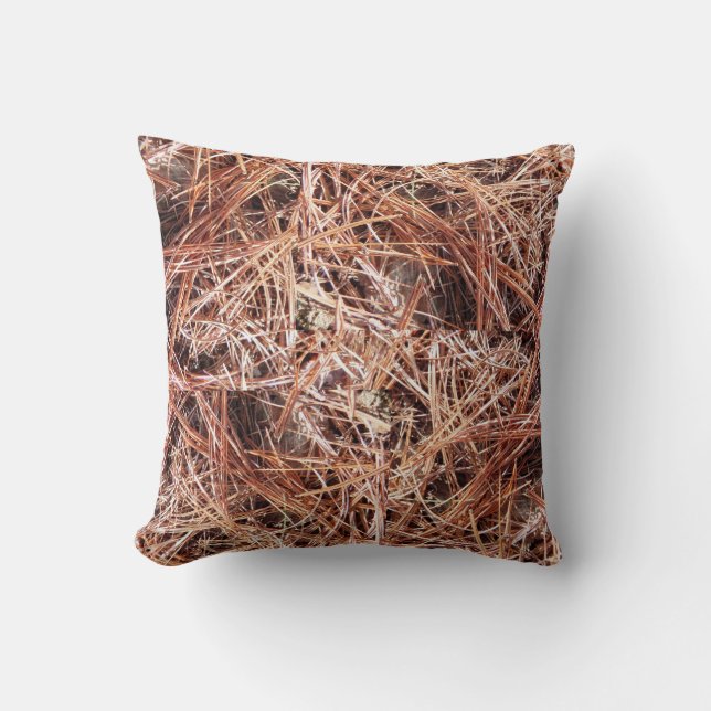 PIne needles pillow (Front)