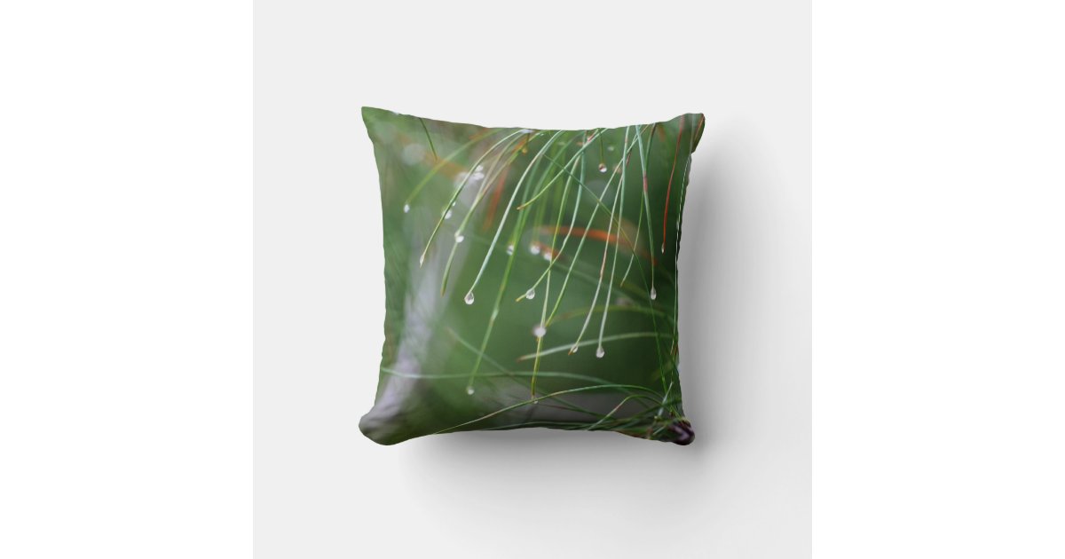 Pine Needles pillow Zazzle