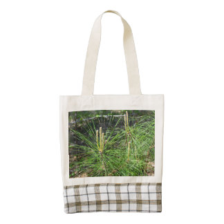 Pine Needles Zazzle HEART Tote Bag