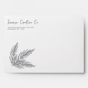 Pine Spruce Business Addressing Envelope