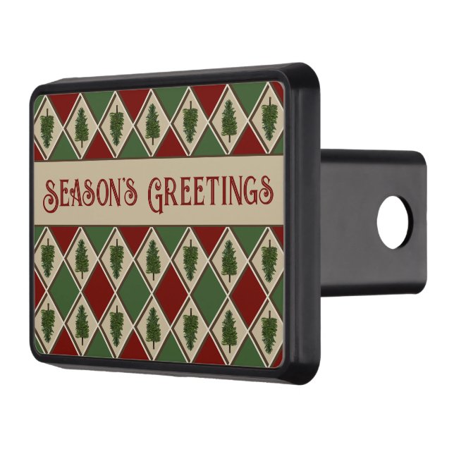 Pine Tree and Harlequin Hitch Cover (Left)