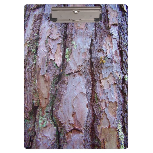 Pine Tree Bark Clipboard (Front)