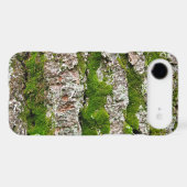 Pine Tree Bark With Moss Barely There iPod Case (Back (Horizontal))
