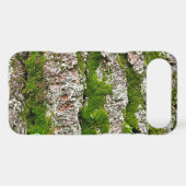 Pine Tree Bark With Moss Barely There iPod Case (Back (Horizontal))