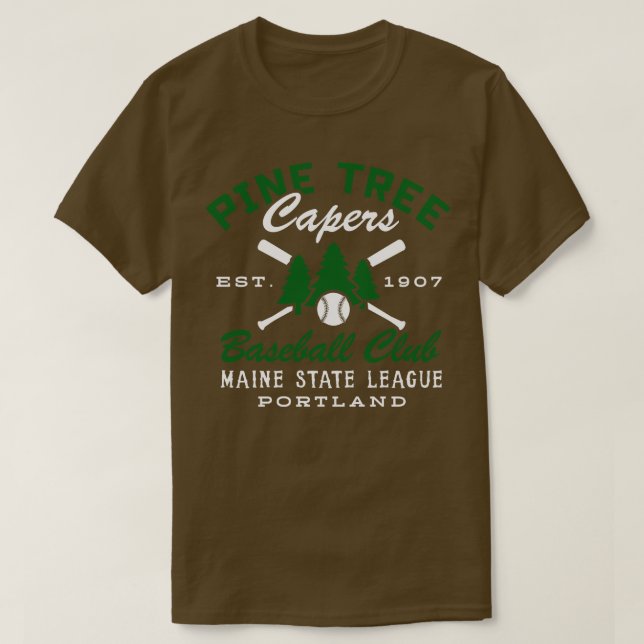 Pine Tree Capers T-Shirt (Design Front)