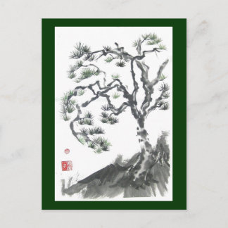 Pine Tree Dance Postcard