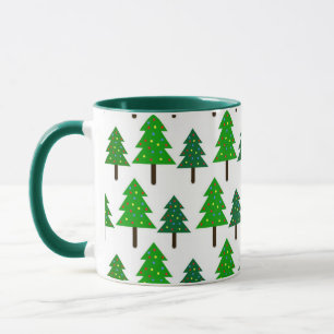 Pine Tree Decorative Mug