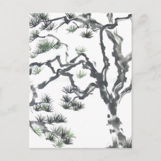 Pine Tree Detail Postcard