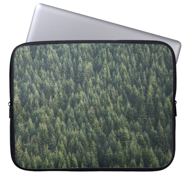 PINE TREE FOREST LAPTOP SLEEVE (Front)