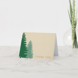 Pine Tree Gold Generic Thank You