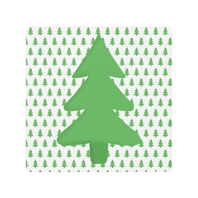 Pine Tree Metal Print (Front)