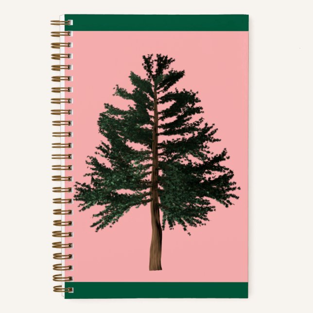 Pine Tree Notebook (Front)