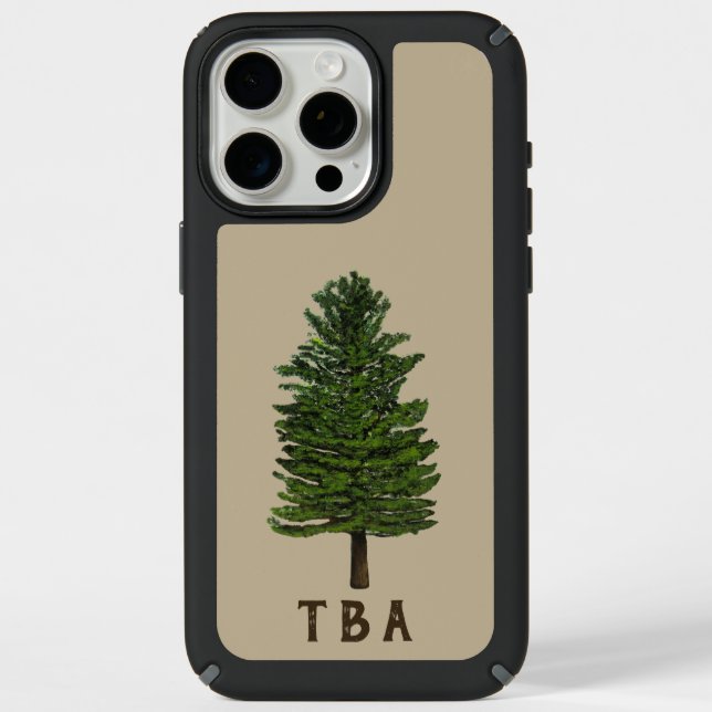 Pine Tree Phone Case (Front)