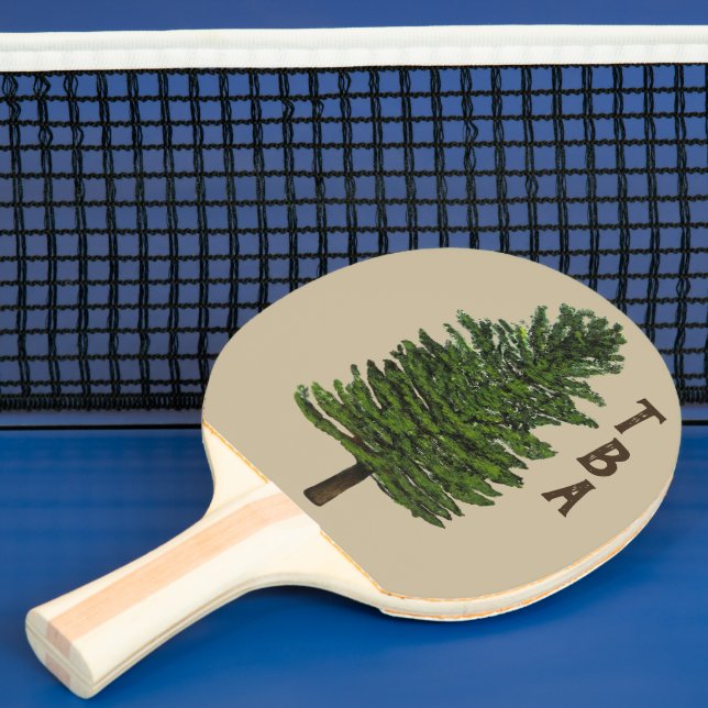 Pine Tree Ping Pong Paddle (Insitu)