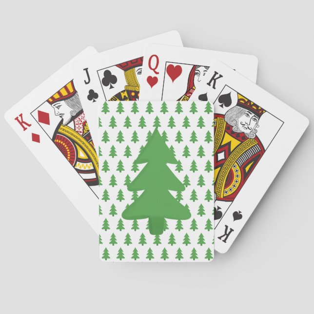 Pine Tree Poker Cards (Back)