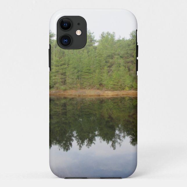 Pine Tree Reflection Lake Case-Mate iPhone Case (Back)