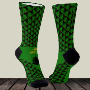 Pine tree socks, forest, hunting, outdoor socks