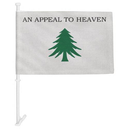 Pine Tree USA Car Flag