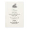 Pine Tree Wedding Menu - Rustic