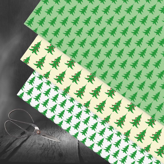 Pine Tree Wrapping Paper Sheets (Creator Uploaded)