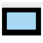 Pine Trees and Mountains | Add Your Own Text (Inside Horizontal (Bottom))