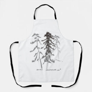 Pine trees apron