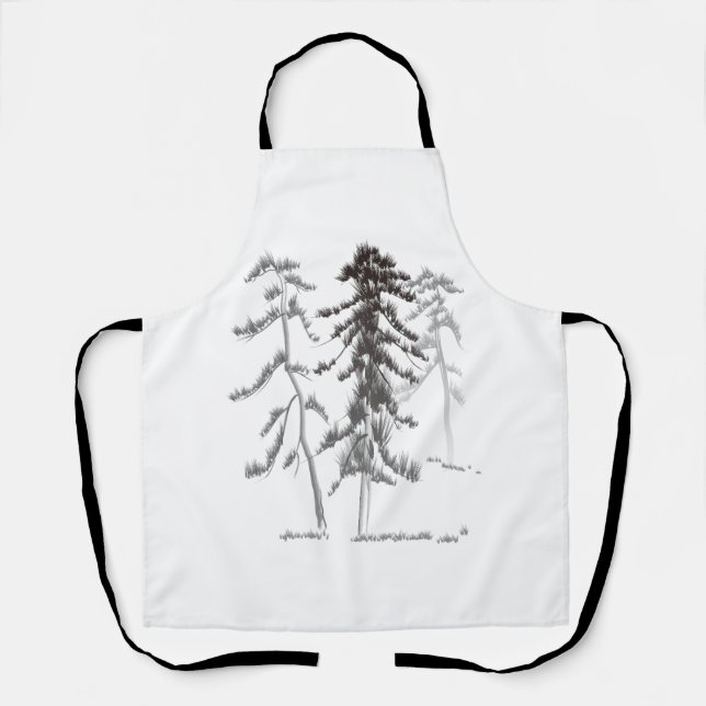 Pine trees apron (Front)