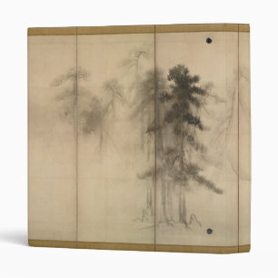 Pine Trees by Hasegawa Tohaku 16th Century Binder