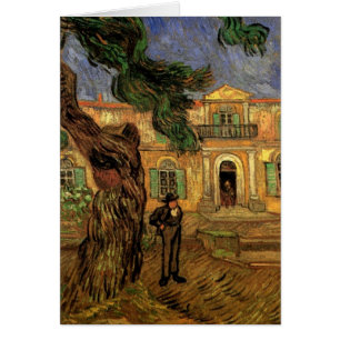 Pine Trees in Saint-Paul by Vincent van Gogh Cards