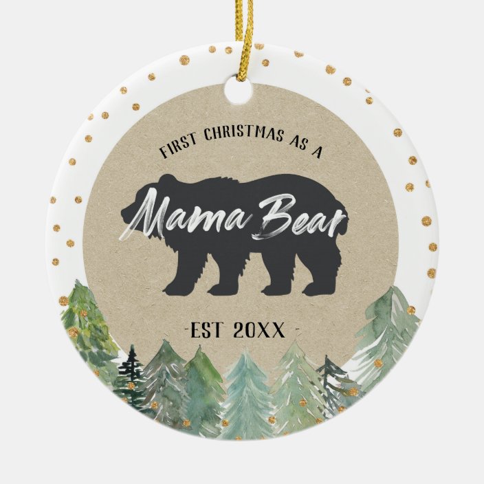 mama bear ornament