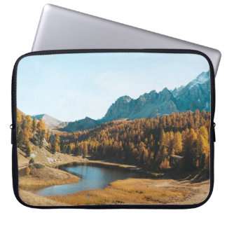 PINE TREES NEAR LAKE LAPTOP SLEEVE