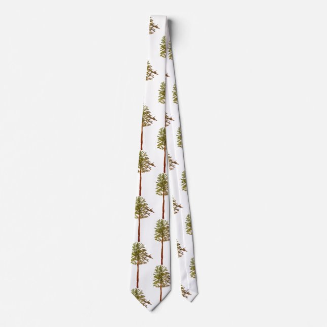 Pine trees  neck tie (Front)