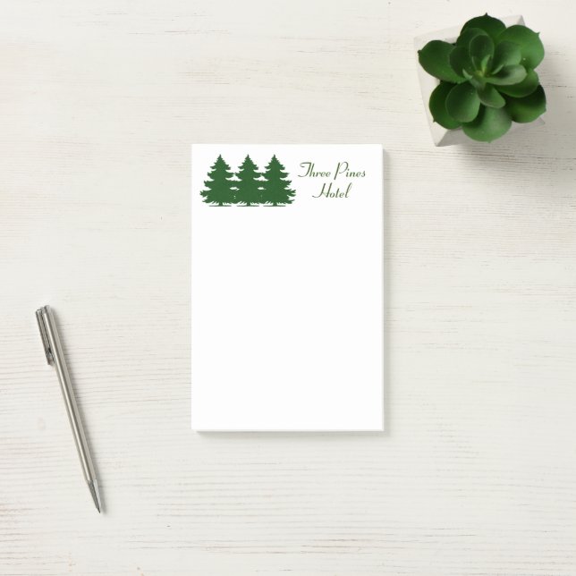 Pine Trees Post-it Notes (Office)