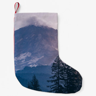 PINE TREES SMALL CHRISTMAS STOCKING