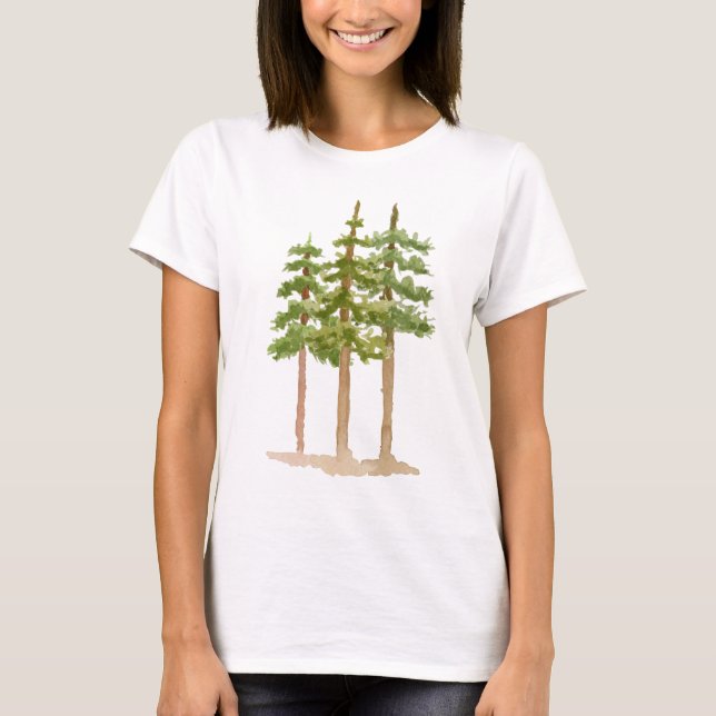 Pine Trees T-Shirt (Front)