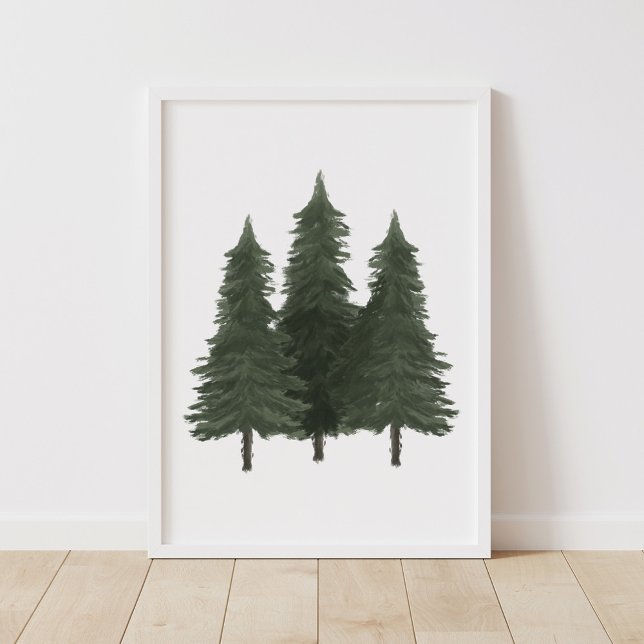 Pine Trees Woodland Nursery Decor (Creator Uploaded)